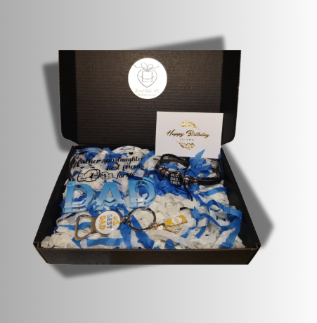 Dad Bracelet & Keyring Box