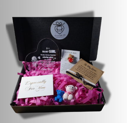 For Her Bear Pendent, Ornament & Bracelet Box
