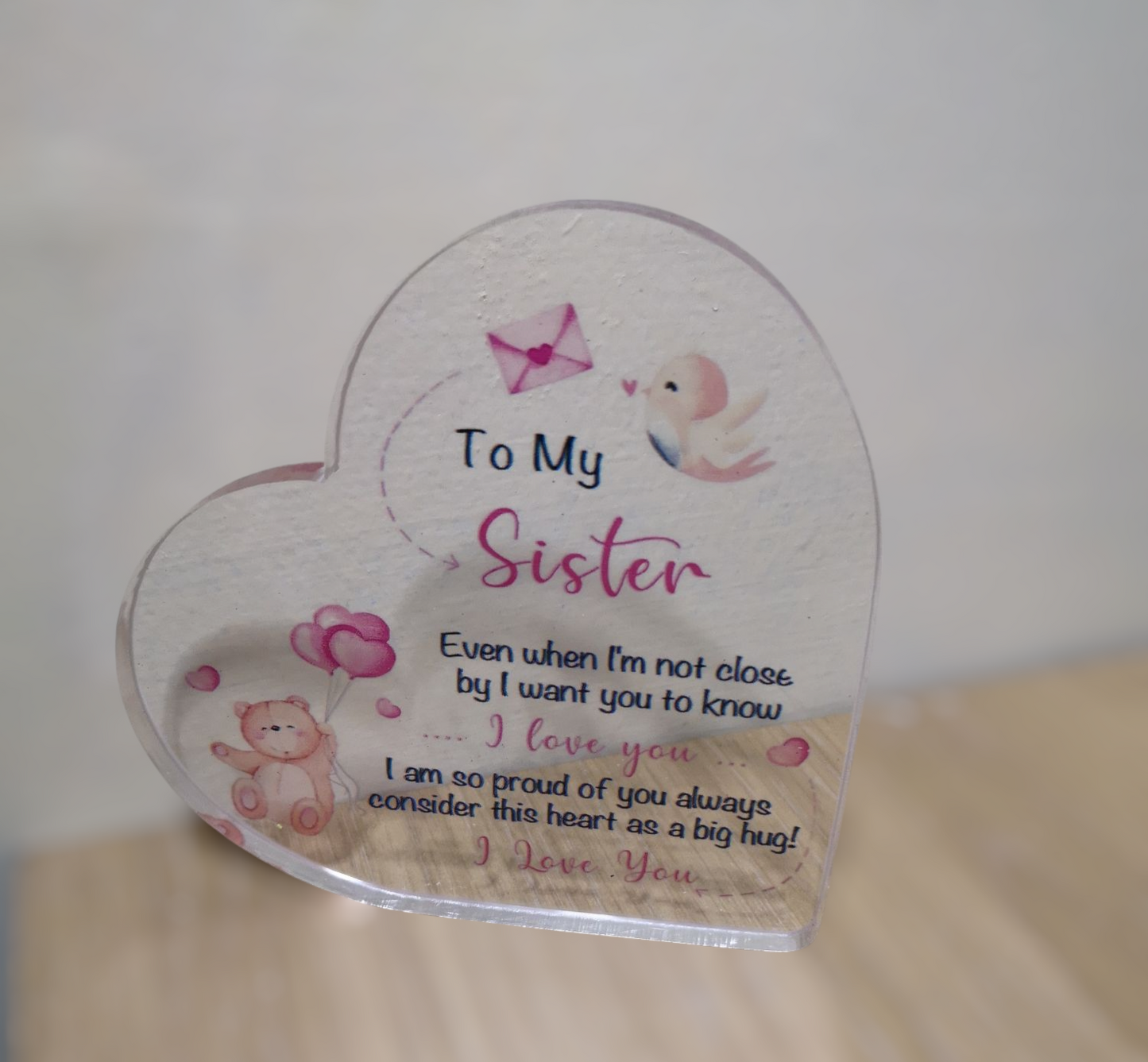 Pink & Red Sister Box